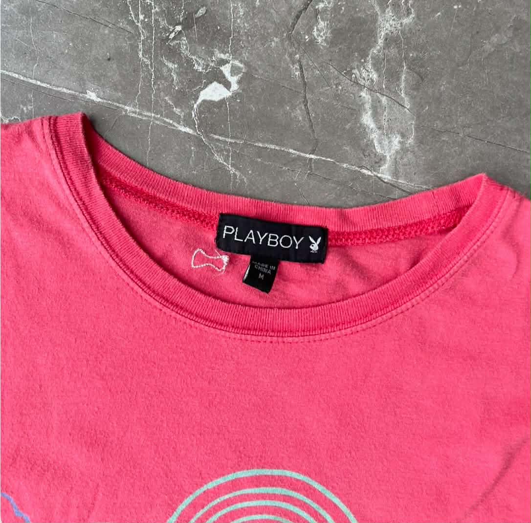 Y2K PLAYBOY SHIRT (M)