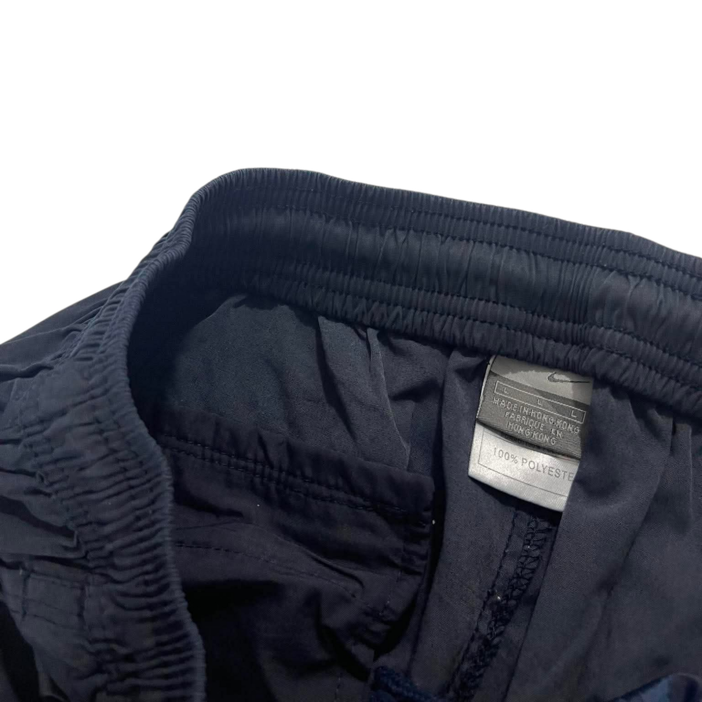 NIKE BLACK BAGGY TRACK PANTS ² (L)