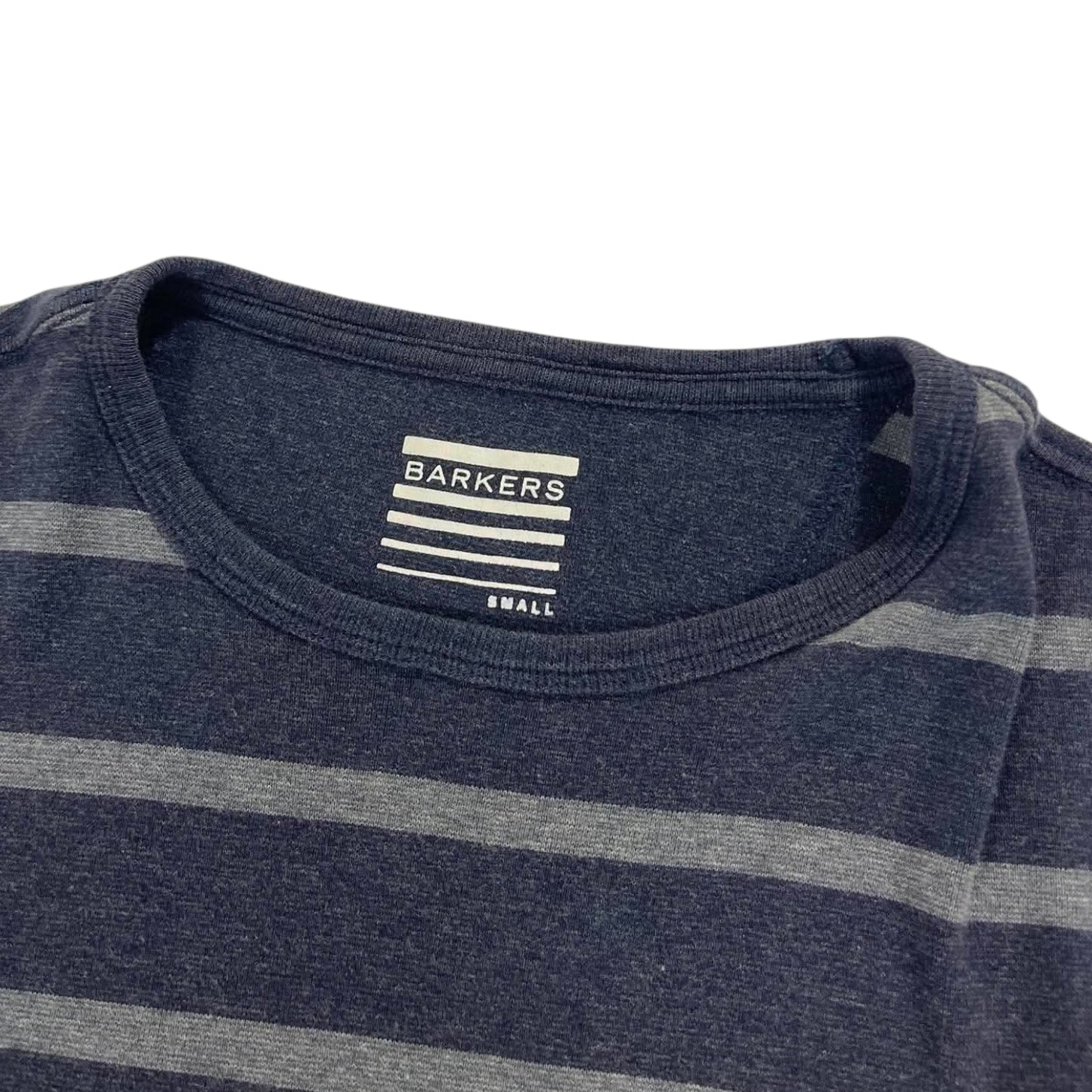 BARKERS NAVY STRIPED LONG SLEEVE (S)