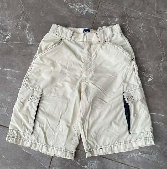 VINTAGE GAP CREAM CARGO SHORTS (22)