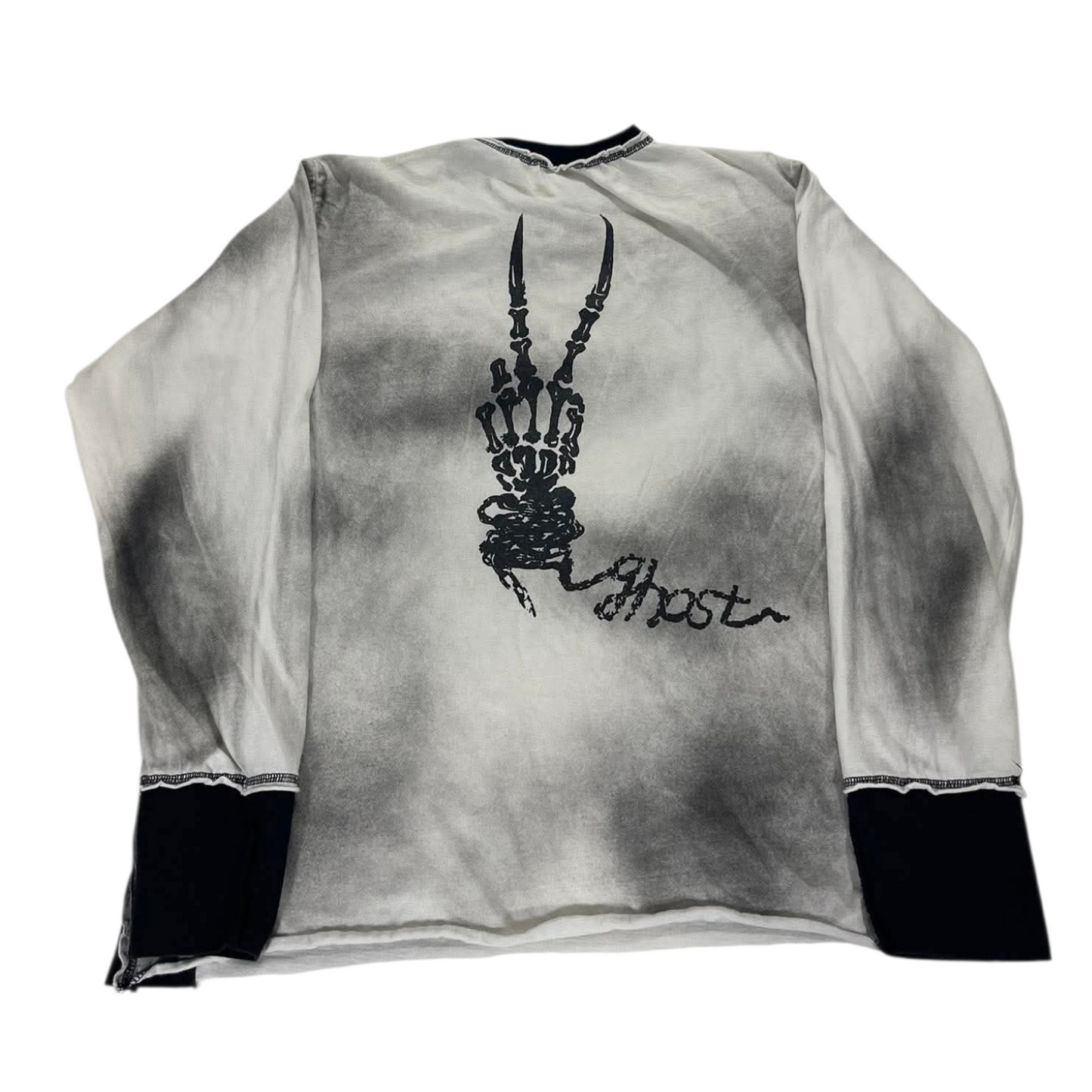 Y2K GHOST NO PLEASURE LONG SLEEVE (M)