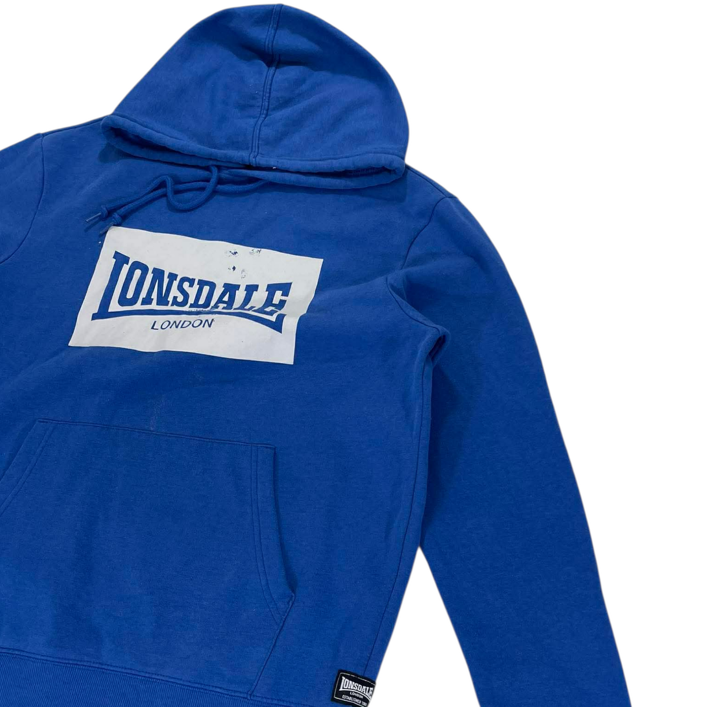 LONSDALE LONDON BLUE HOODIE (L)