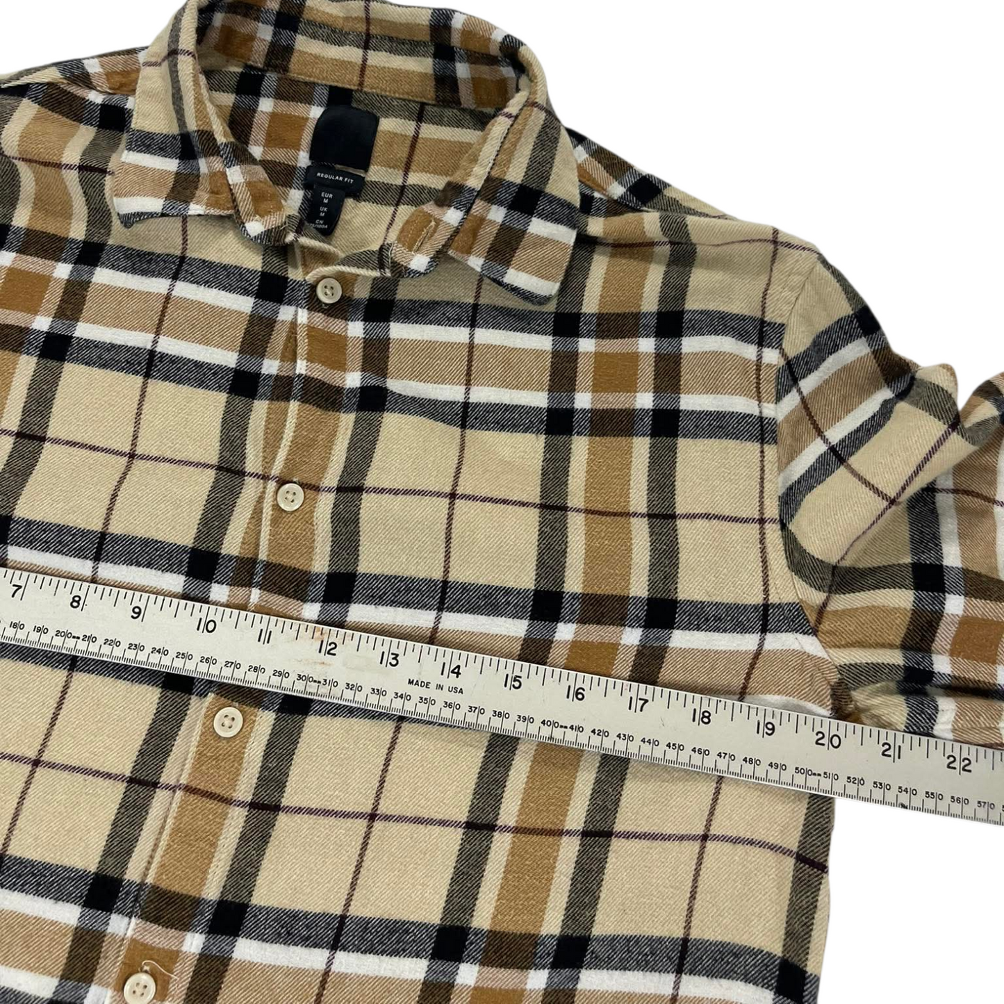 MULTI COLOURED FLANNEL SHIRT (M)