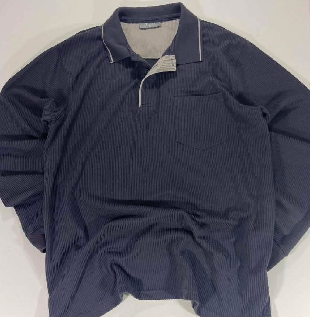 VINTAGE CHISEL POLO SHIRT (L-XL)