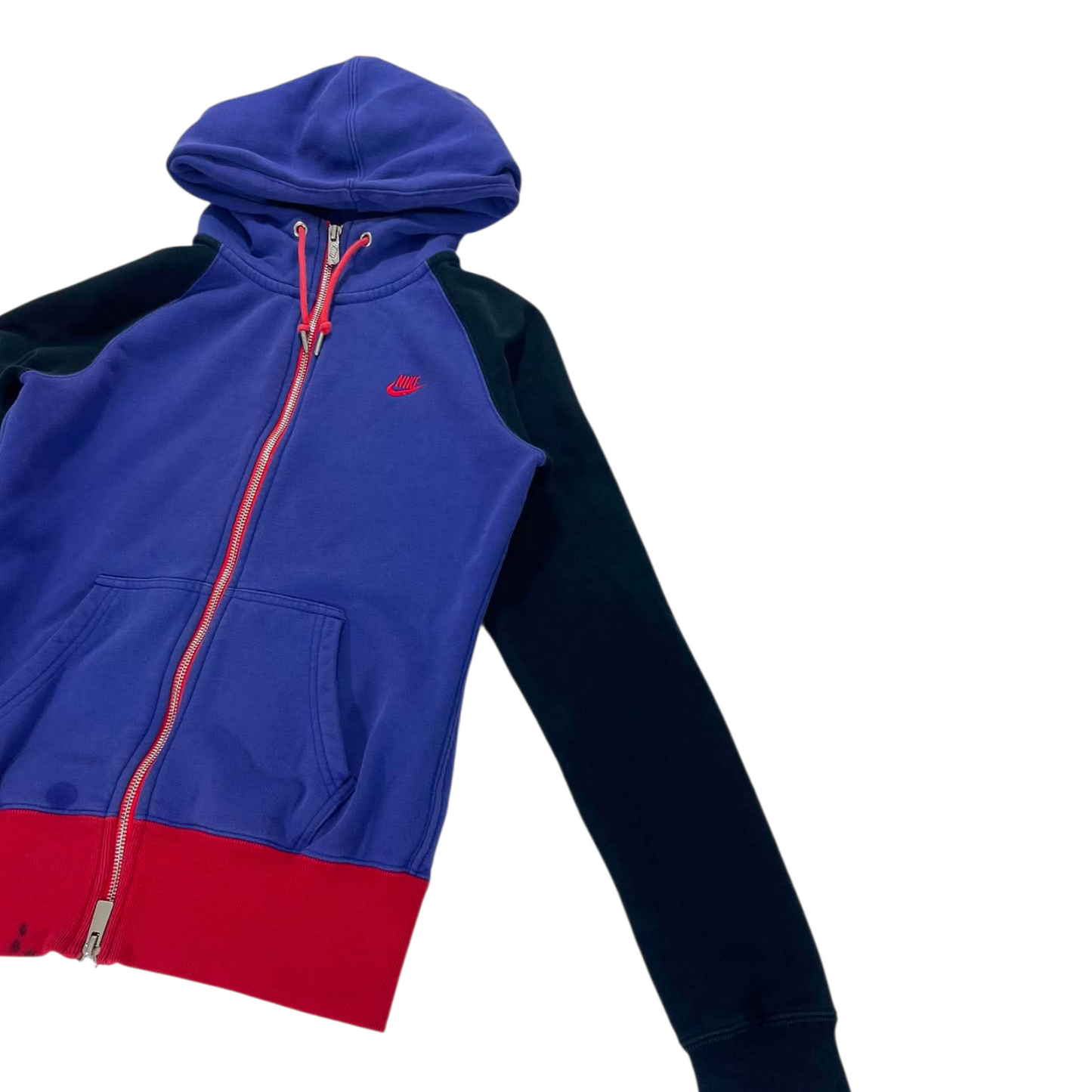 NIKE PURPLE ZIP UP HOODIE (S)