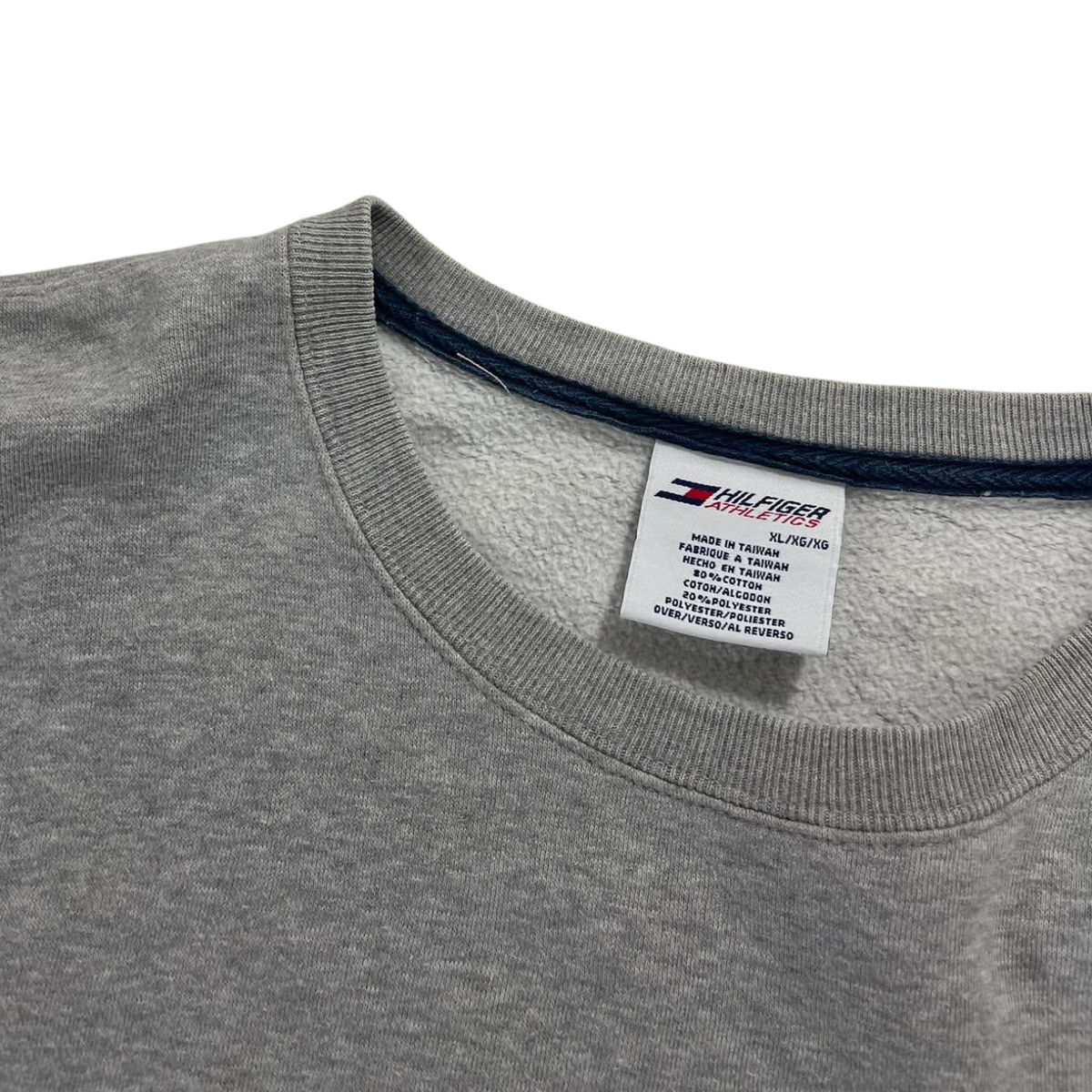 TOMMY HILFIGER GRAY CREWNECK (XL)