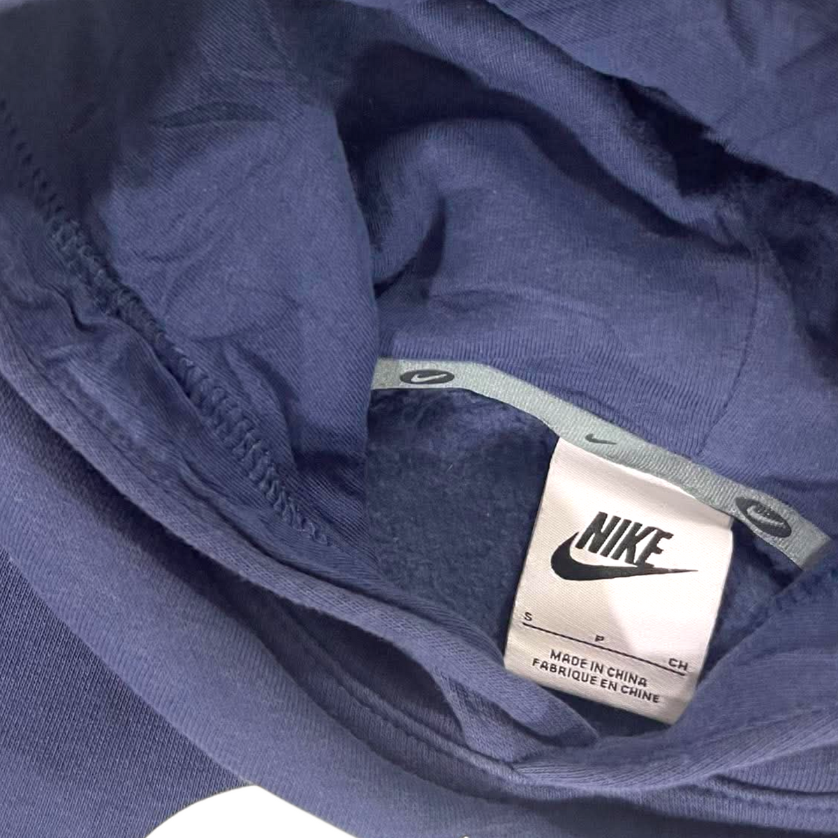 NIKE NAVY BLUE HOODIE (S)