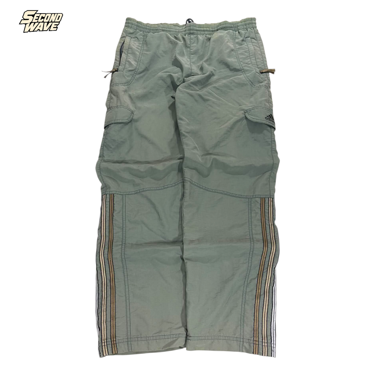 Y2K ADIDAS CARGO PANTS³ (S)