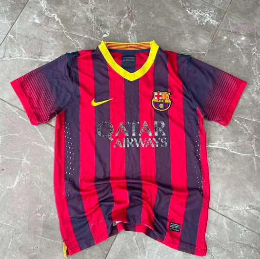 BARCELONA RED FOOTBALL SHIRT (S-M)