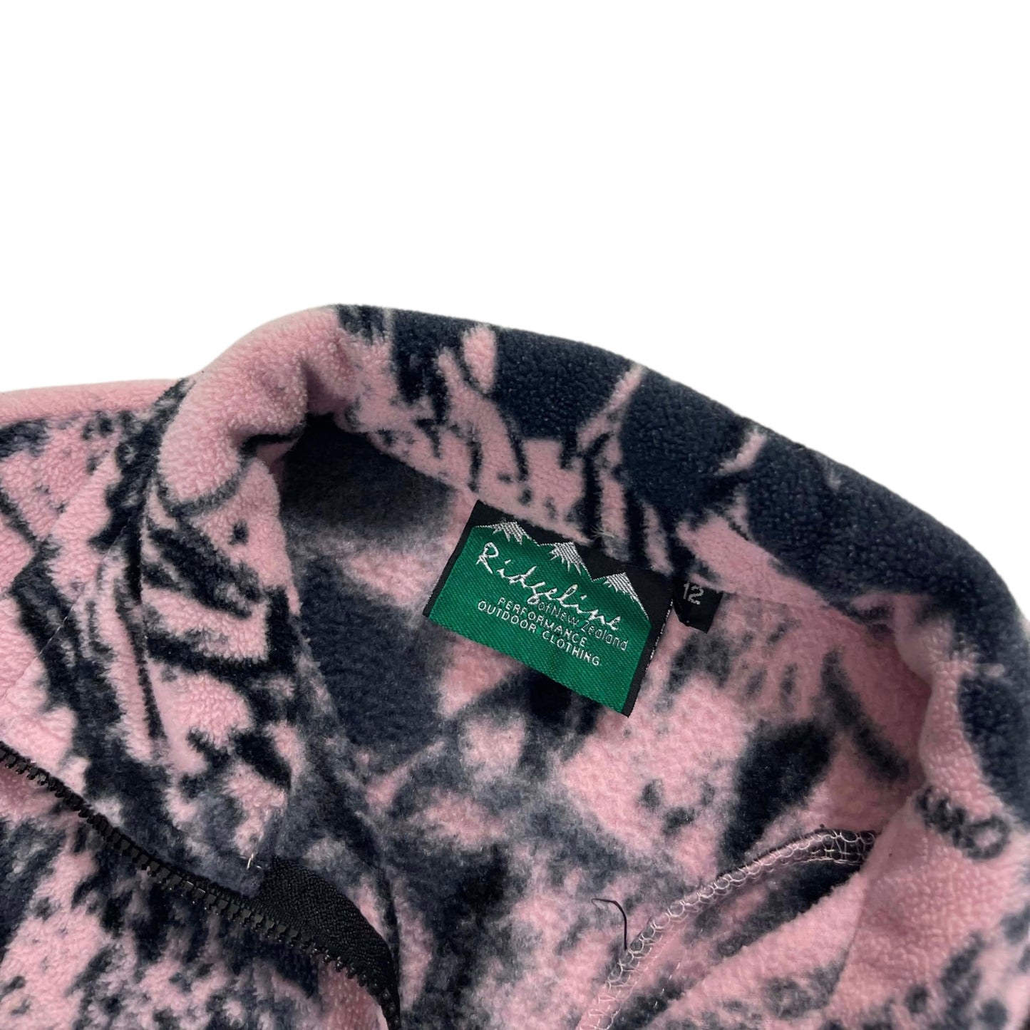 RIDGELINE PINK/BLACK CAMO FLEECE JACKET (UK12)