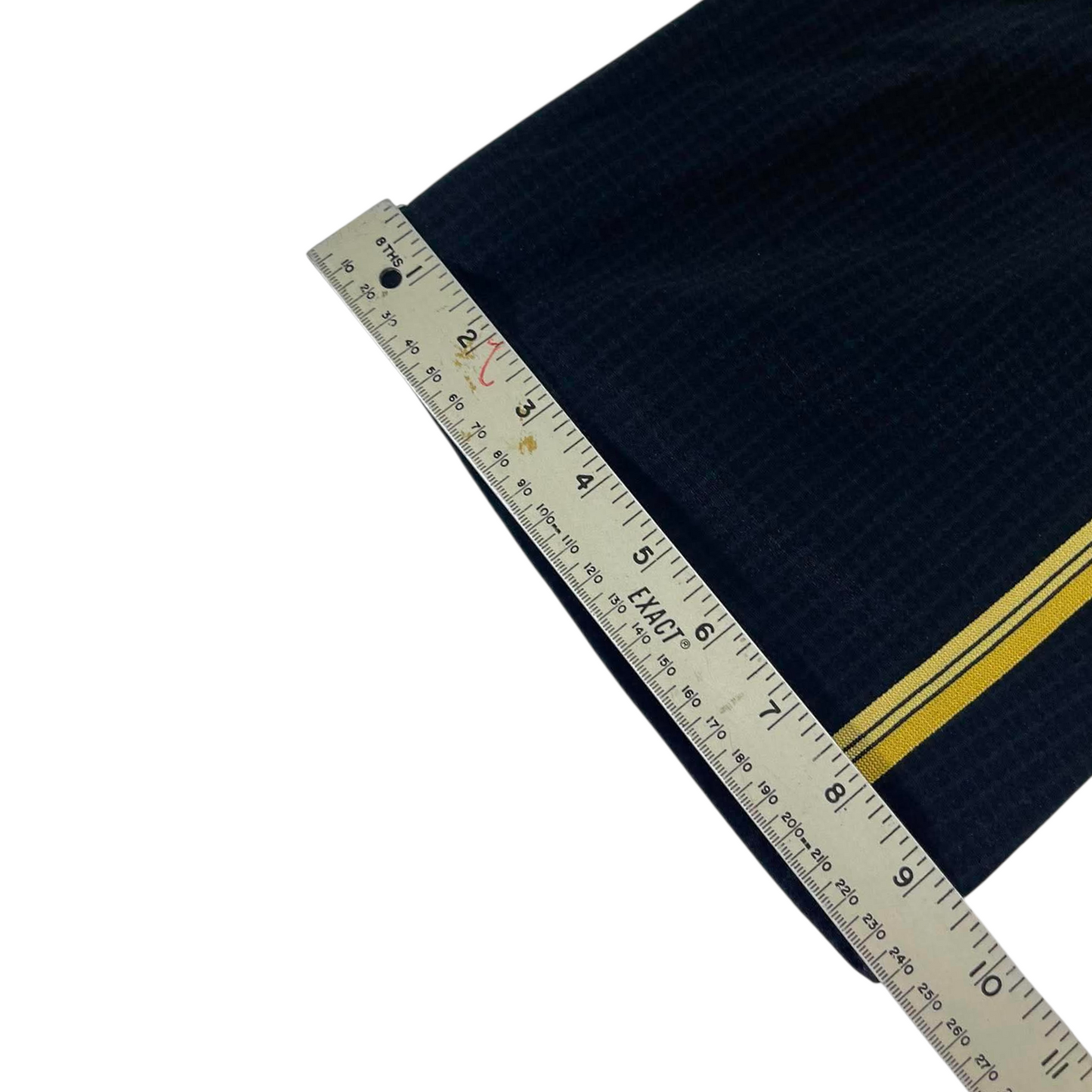 Y2K NIKE BLACK/YELLOW TRACK PANTS⁶ (BEST FIT M)