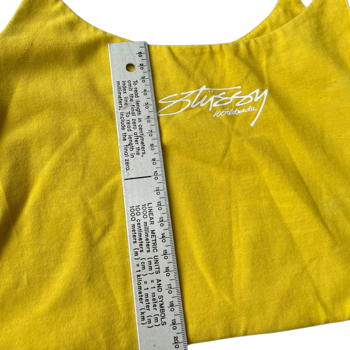 STUSSY YELLOW CROPTOP (8)