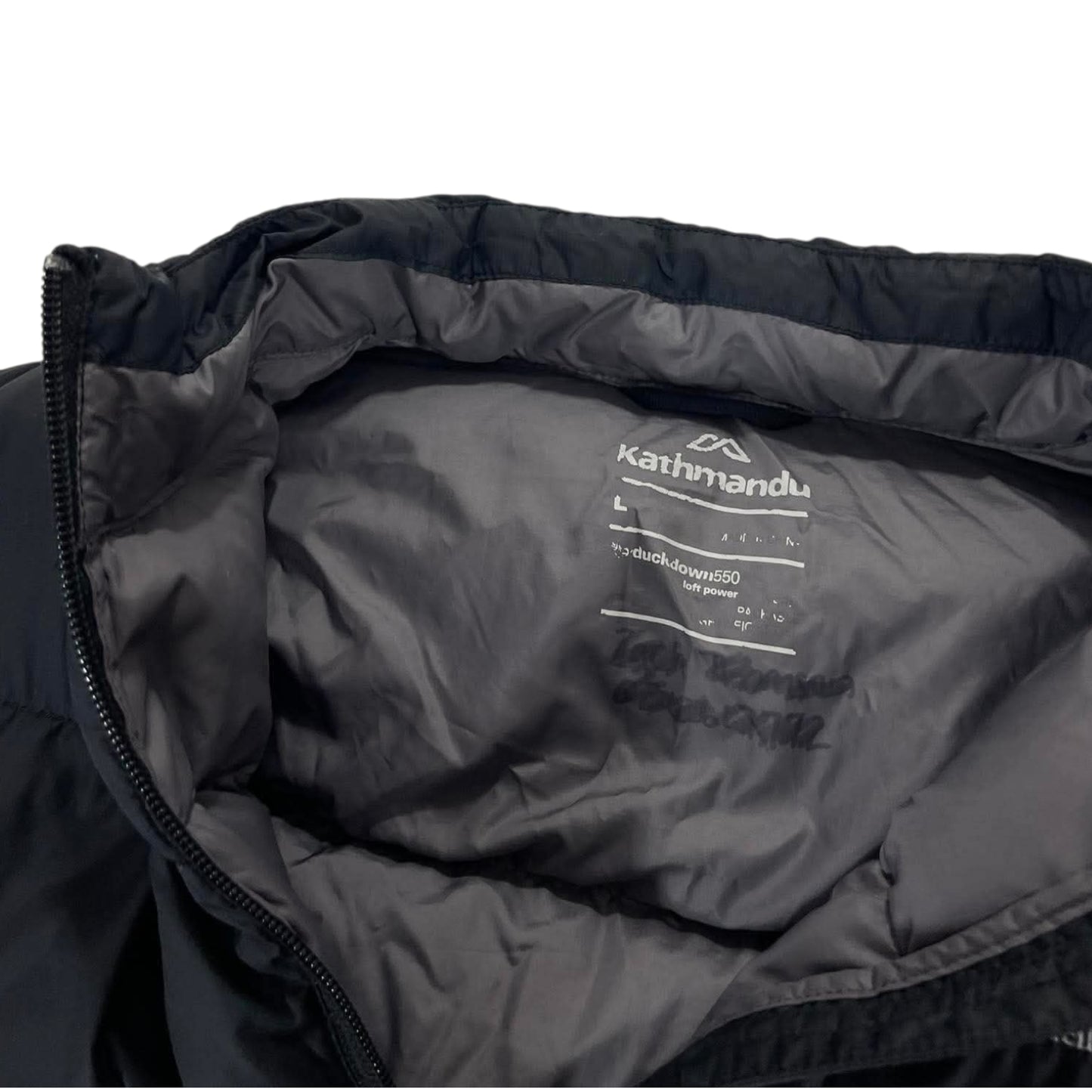 KATHMANDU BLACK PUFFER JACKET (S)