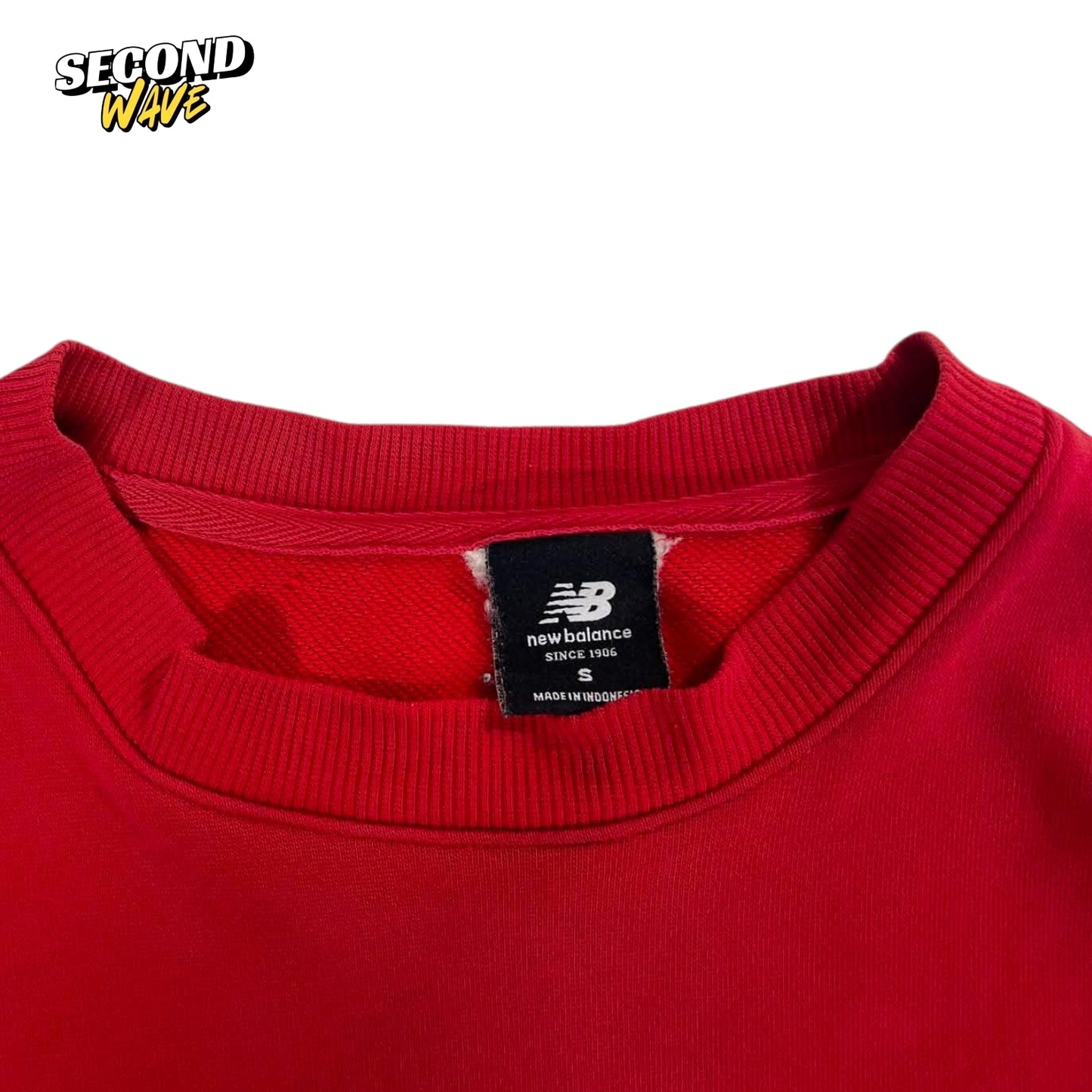 CLASSIC NEW BALANCE RED CREWNECK (S)