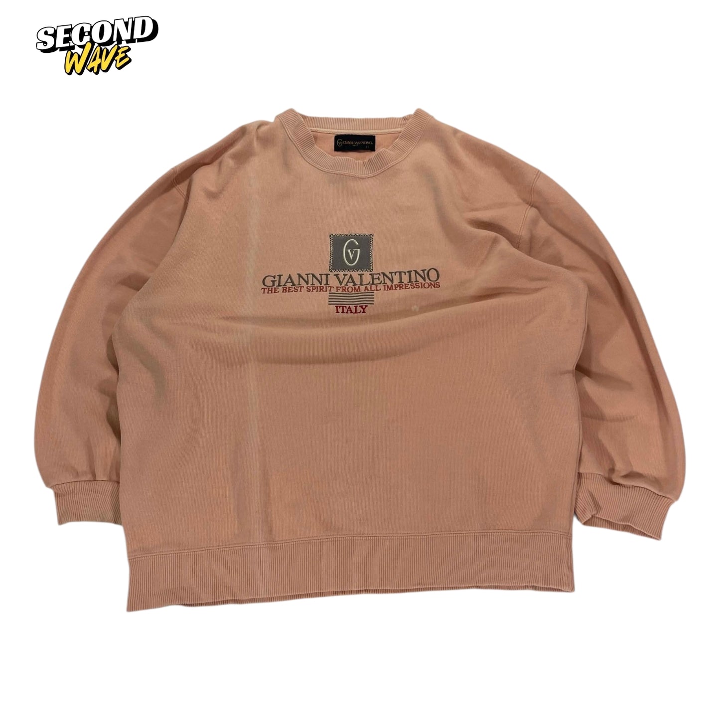 GIANNI VALENTINO ORANGE CREWNECK (S)