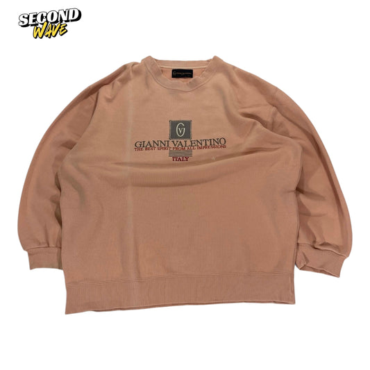GIANNI VALENTINO ORANGE CREWNECK (S)