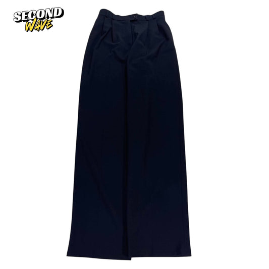 BIANCA BLACK WIDE LEG TROUSERS (26)