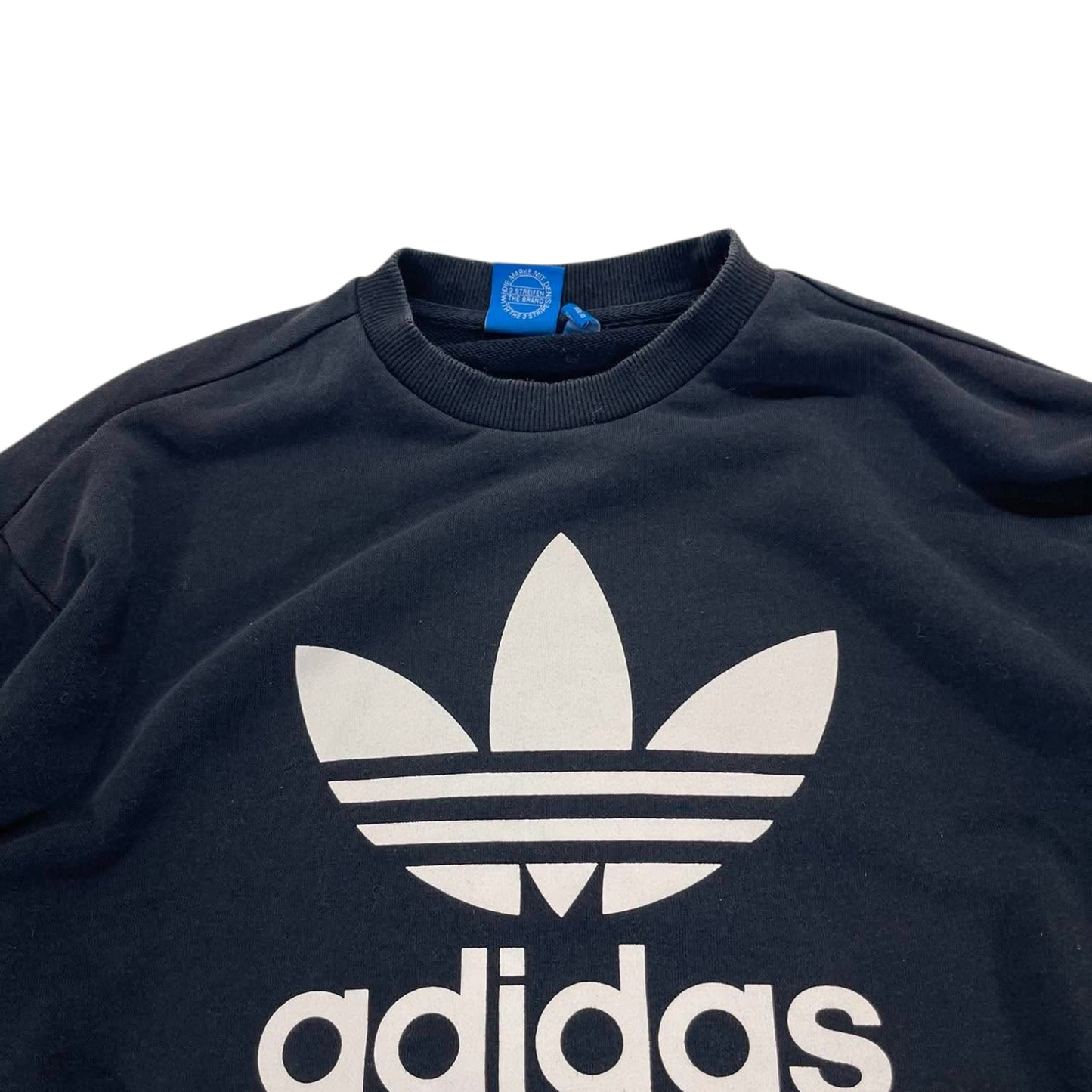 CLASSIC ADIDAS BLACK CREWNECK (L)