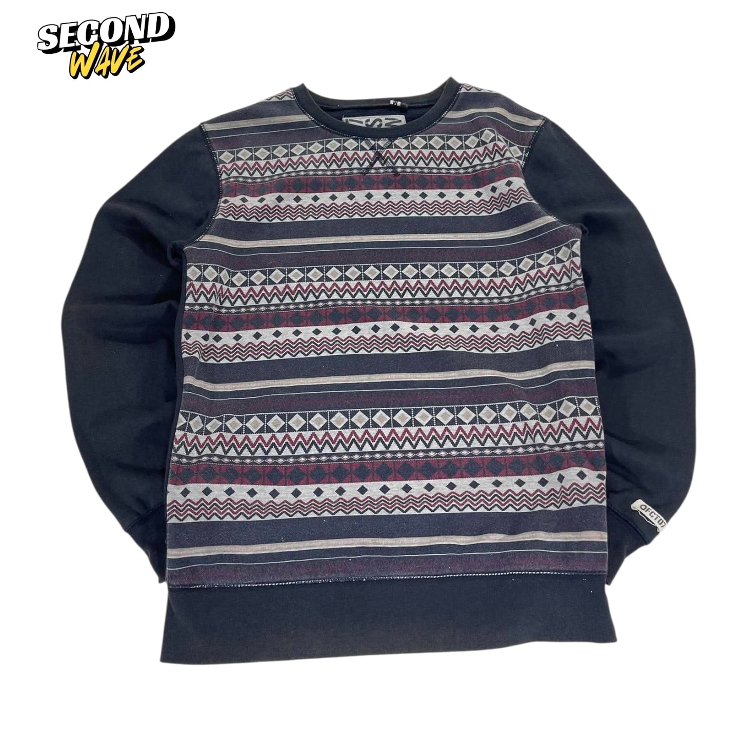 FCTRY PATTERNED CREWNECK (M)