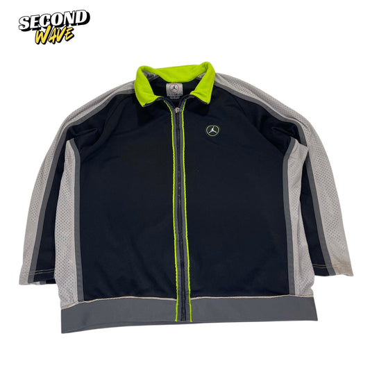 VINTAGE JORDAN BLACK/GREY ZIP JACKET (L)