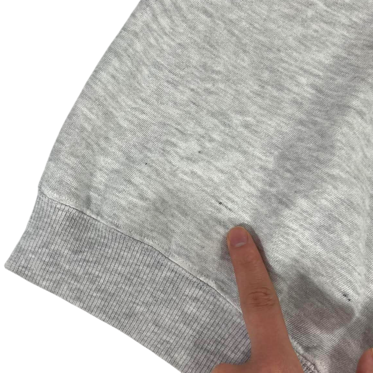 GIANNI VALENTINO GRAY CREWNECK (BEST FIT SMALL)