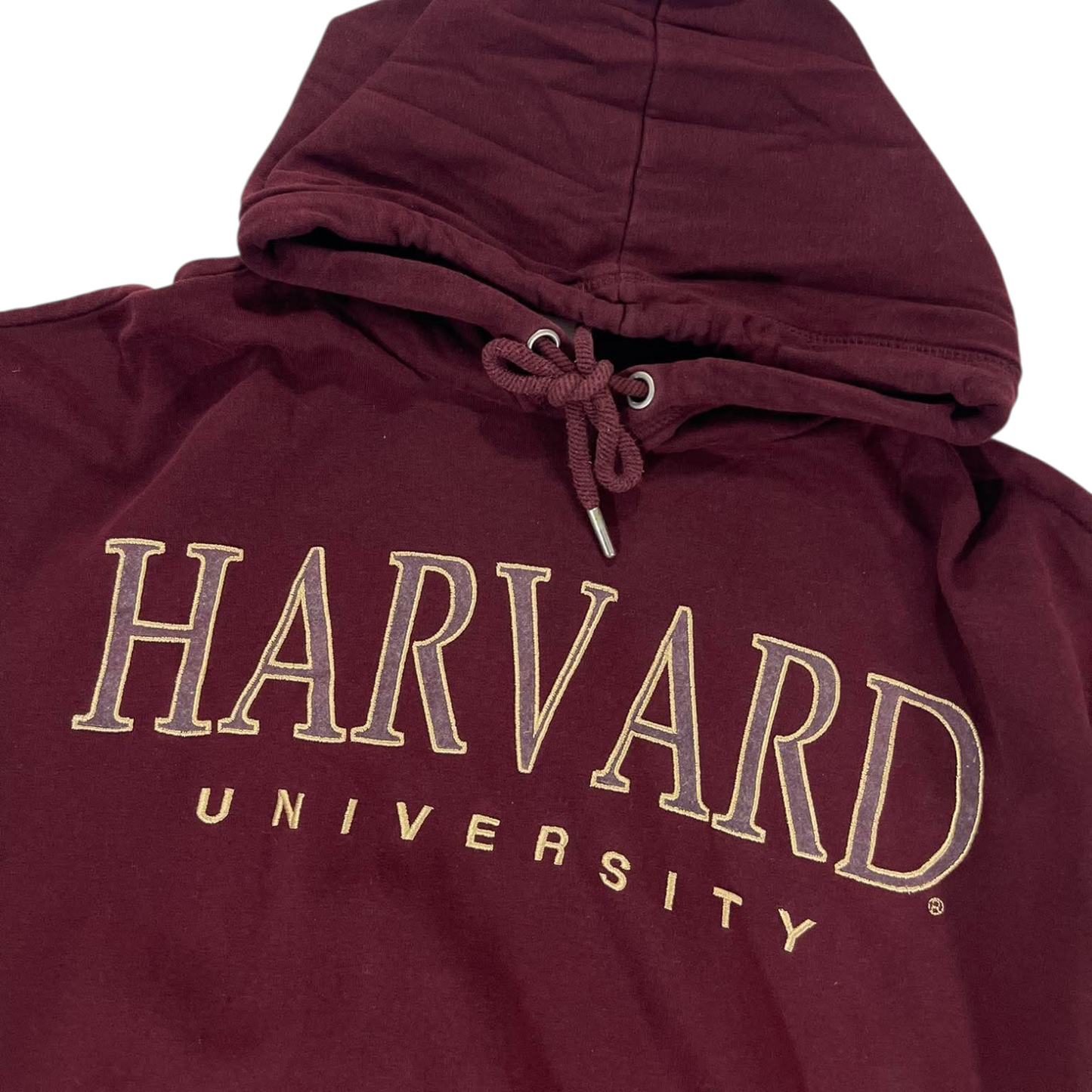 HARVARD UNIVERSITY BURGUNDY HOODIE (M)