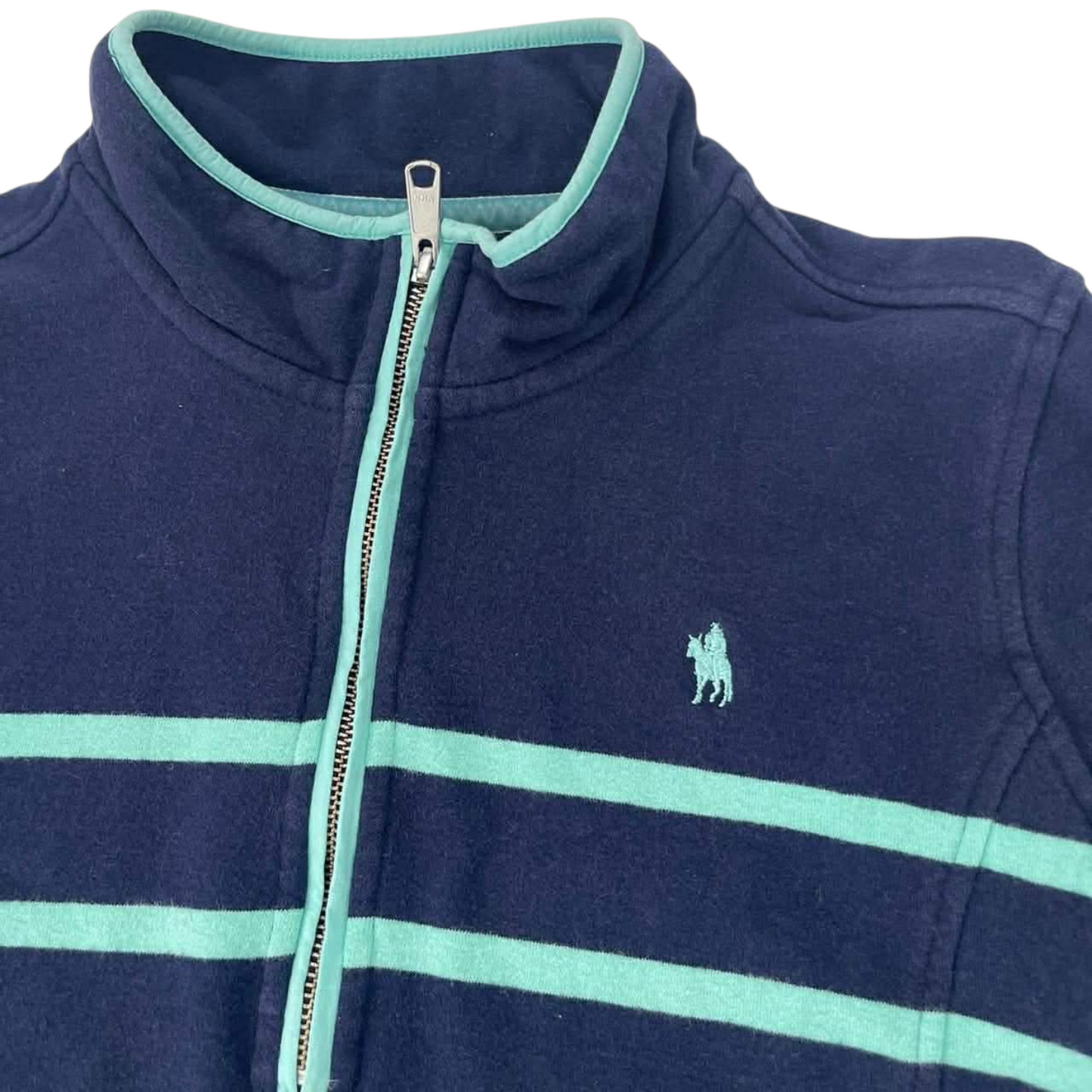 RALPH LAUREN NAVY BLUE QUARTER ZIP SWEATSHIRT (14)