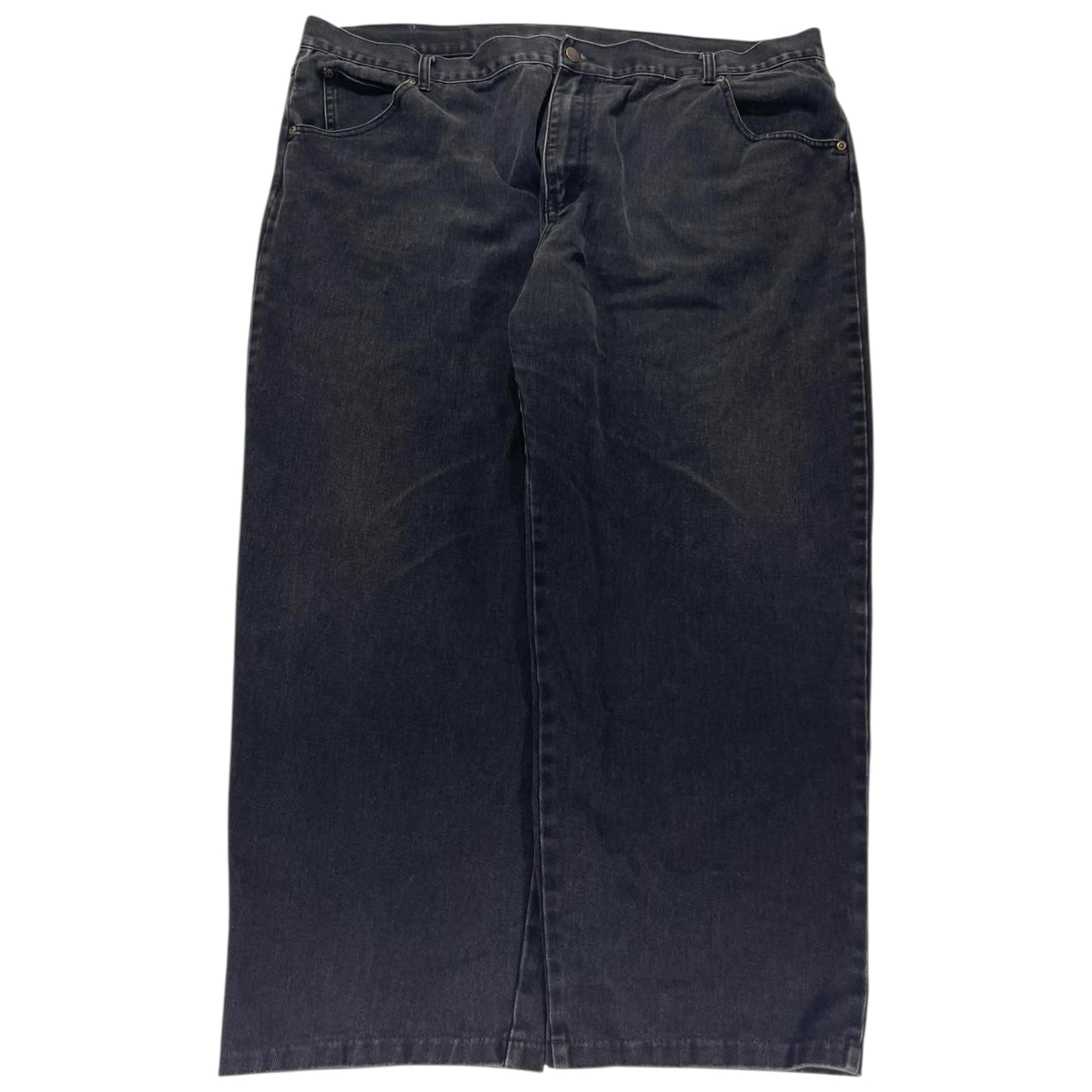 VINTAGE MCGOY'S DARK WASH BAGGY JEANS WITH A RELAXED FIT (44)