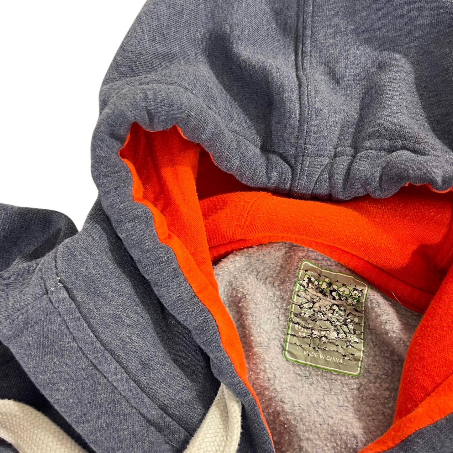 VINTAGE GREY PRINCE HOODIE (M-L)