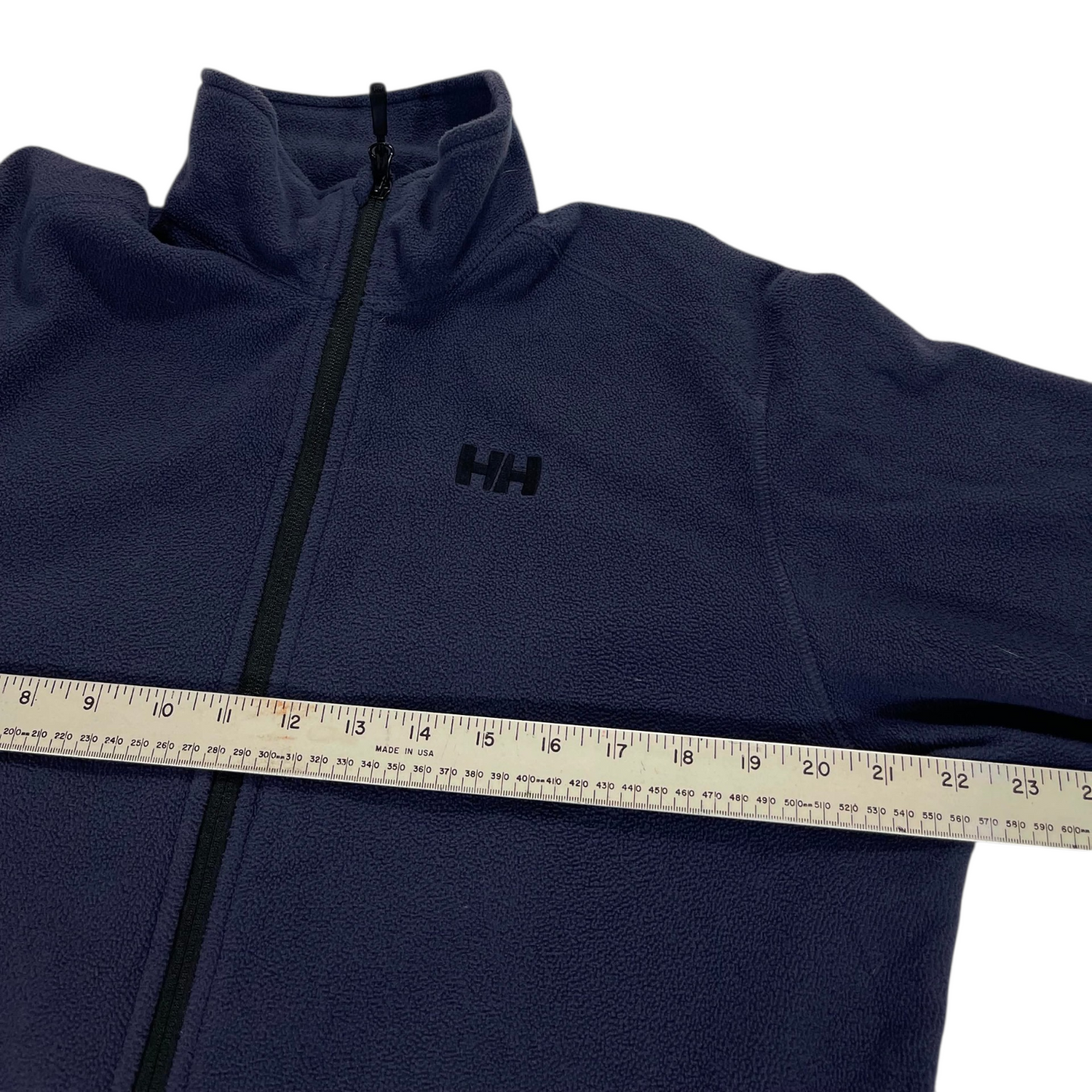 HELLY HANSEN NAVY BLUE FLEECE JACKET (L)