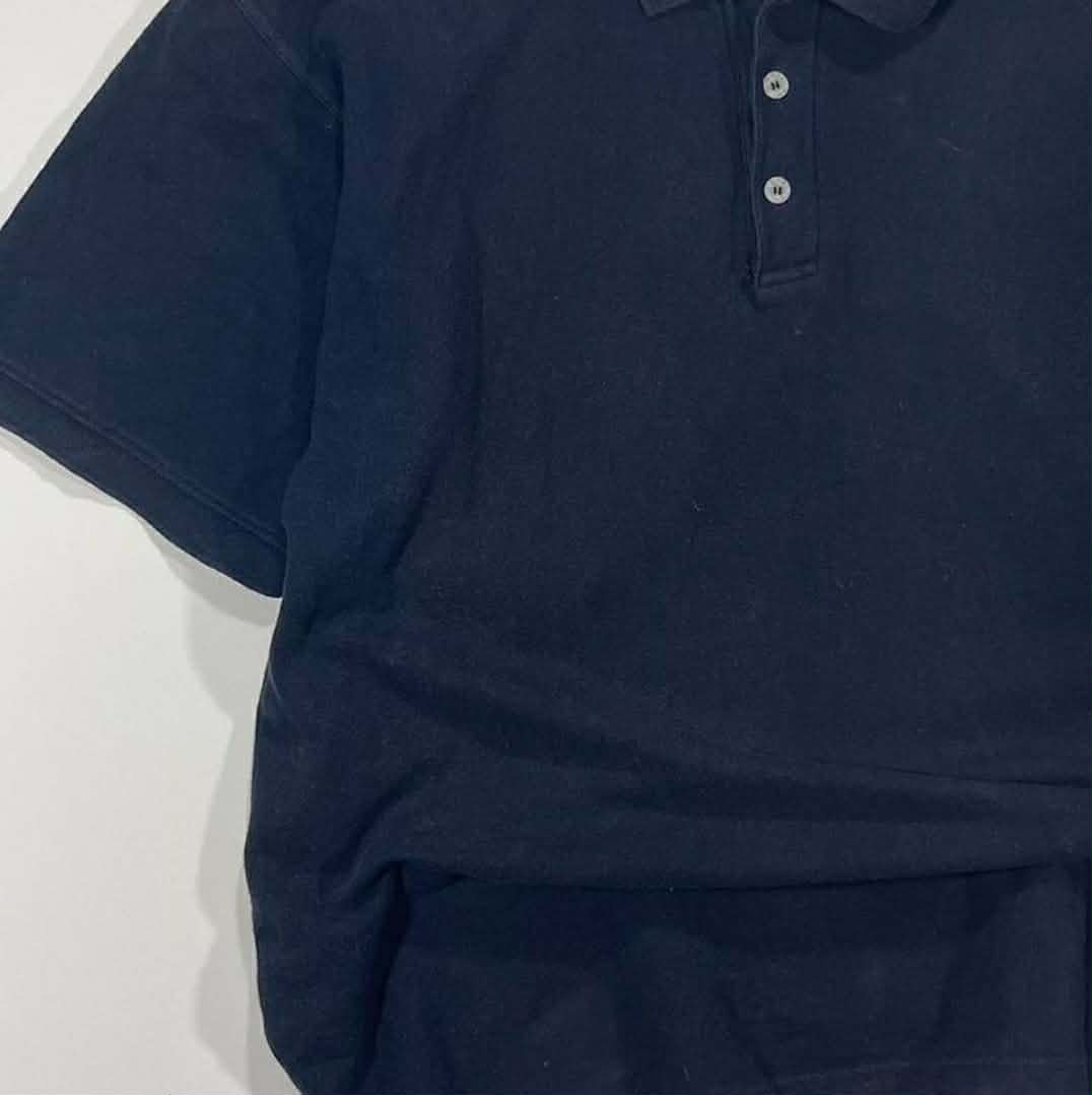 VINTAGE STONE RIVER NAVY BLUE POLO SHIRT WITH A RELAXED FIT (L-XL)
