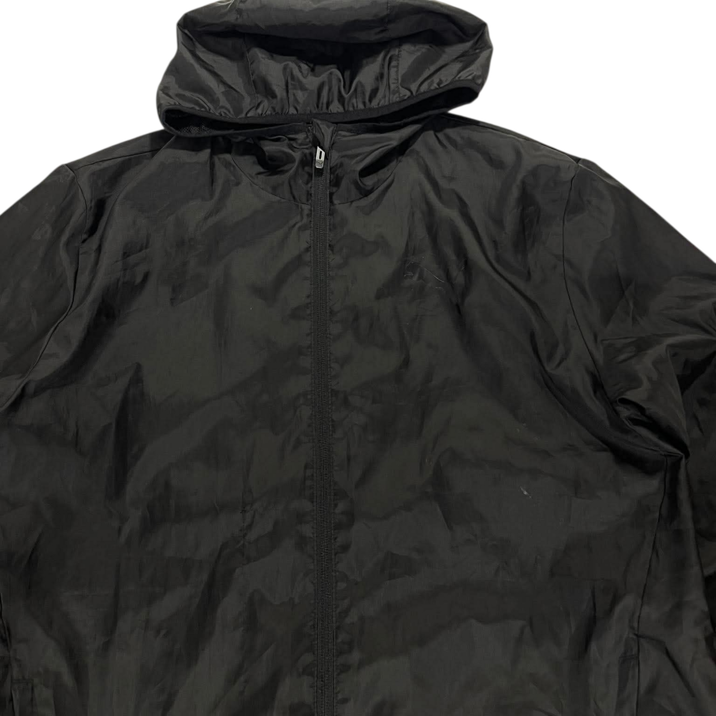 PUMA BLACK WINDBREAKER JACKET (M)