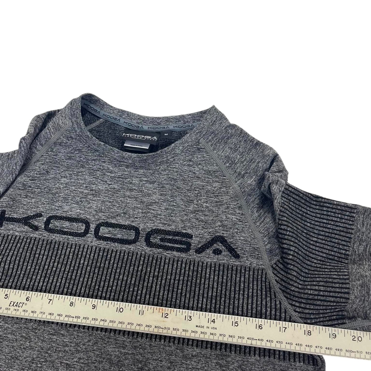 KOOGA GREY LONG SLEEVE TOP (M)