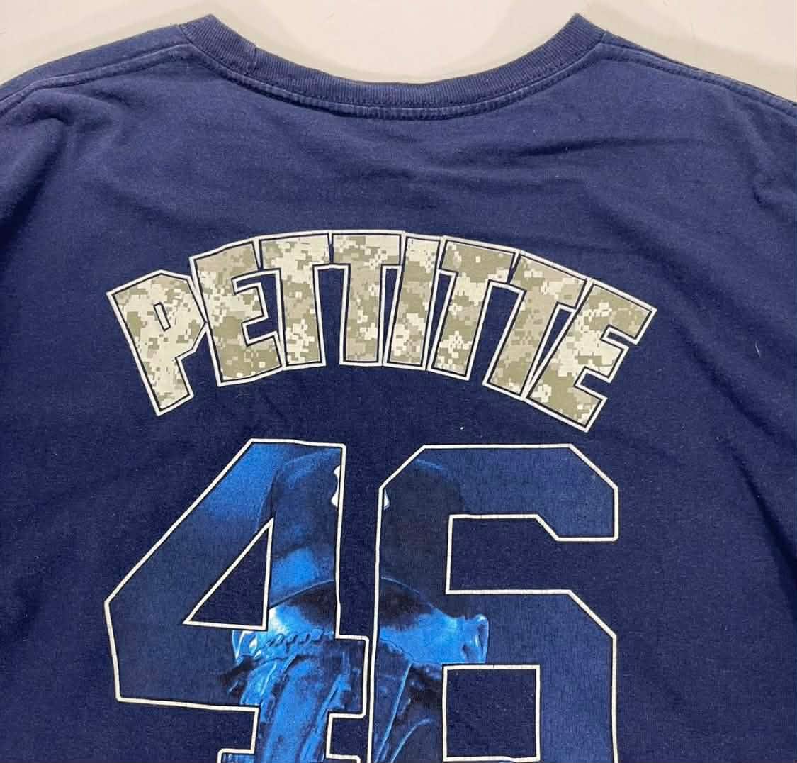 VINTAGE MAJESTIC ATHLETIC MEW YORK YANKEES BLUE T-SHIRT (XXL)