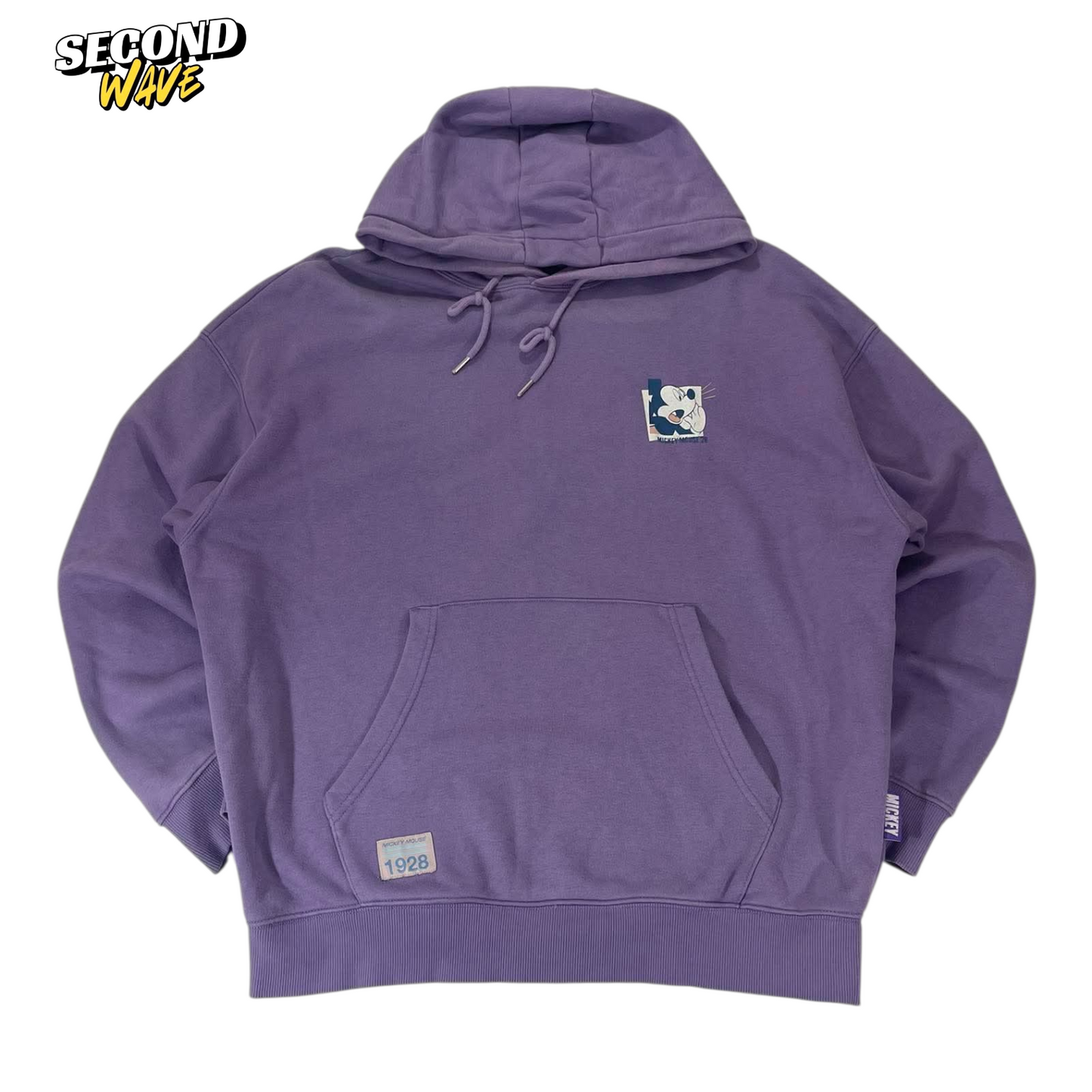 DISNEY MICKEY MOUSE PURPLE HOODIE (M)