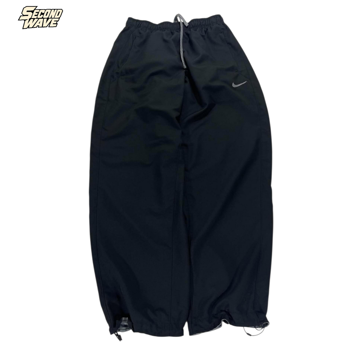 NIKE DRI-FIT BLACK TRACK PANTS⁴ (L)