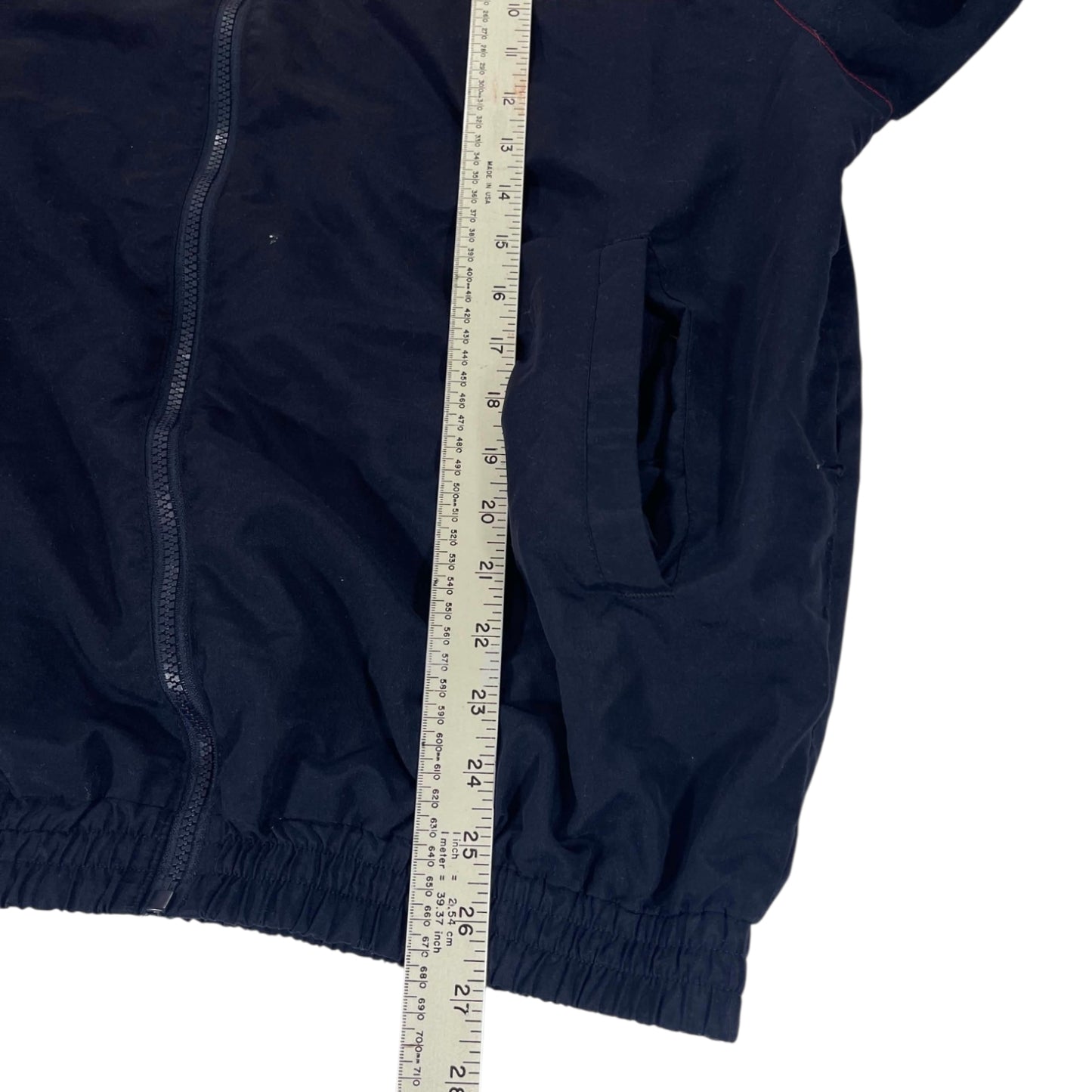 VINTAGE SLAZENGER RED & BLUE WINDBREAKER (M)