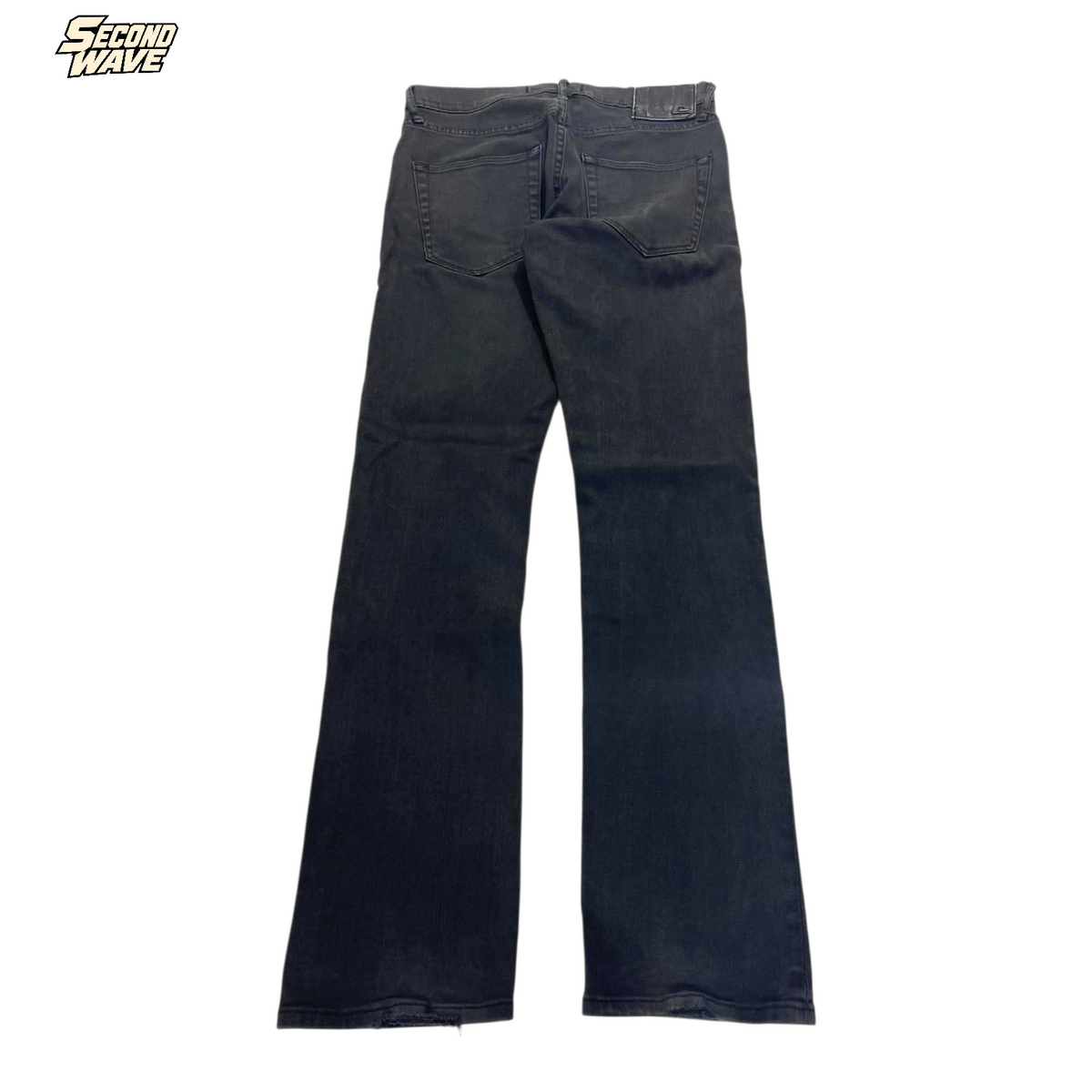 Y2K QUICKSILVER BLACK JEANS (30 / 28)