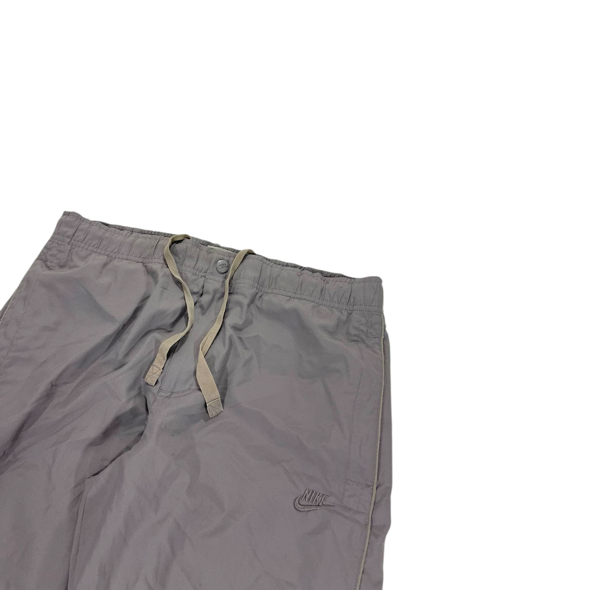 Y2K NIKE BAGGY GRAY TRACK PANTS¹ (M)