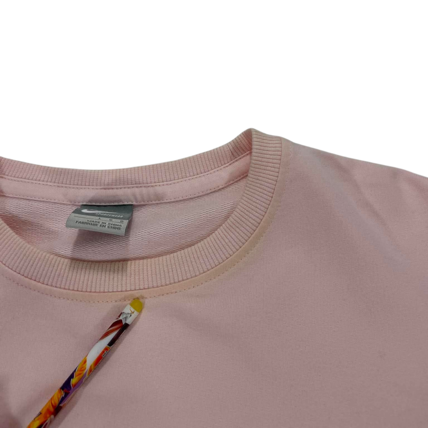 VINTAGE NIKE PINK CREWNECK SWEATSHIRT (L)