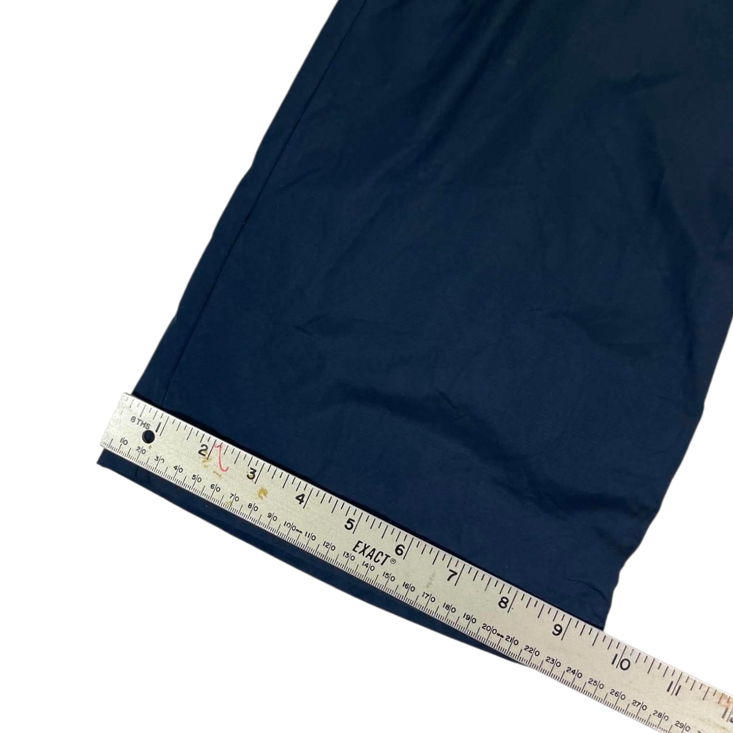 VINTAGE NIKE NAVY BLUE TRACK PANTS (L)