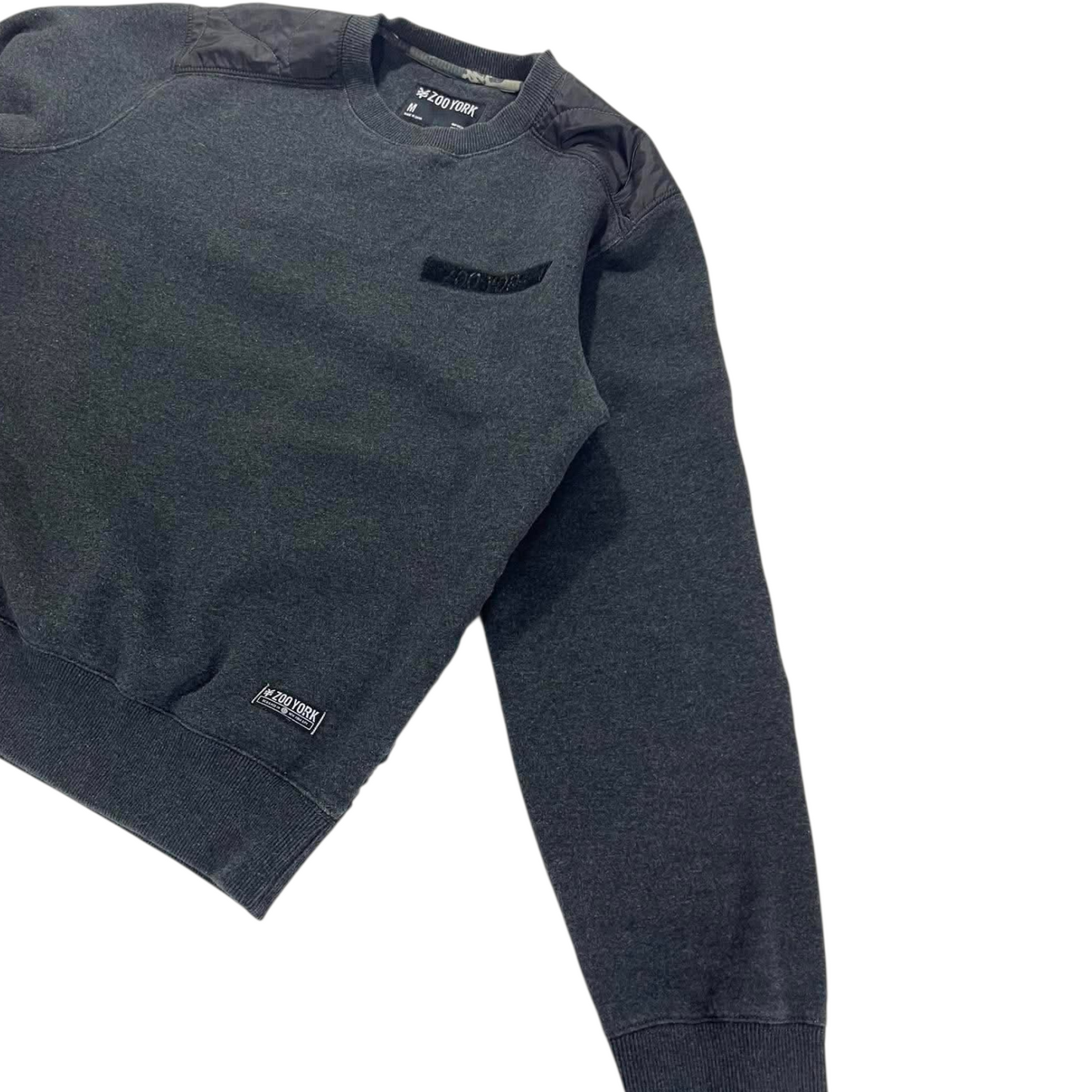 ZOO YORK GRAY CREWNECK (M)