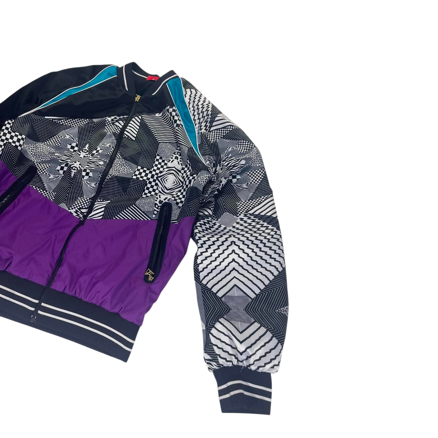 PUMA BLACK/PURPLE JACKET (M)