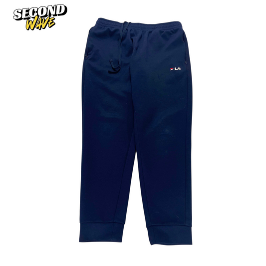 FILA NAVY BLUE SWEATPANTS (M)
