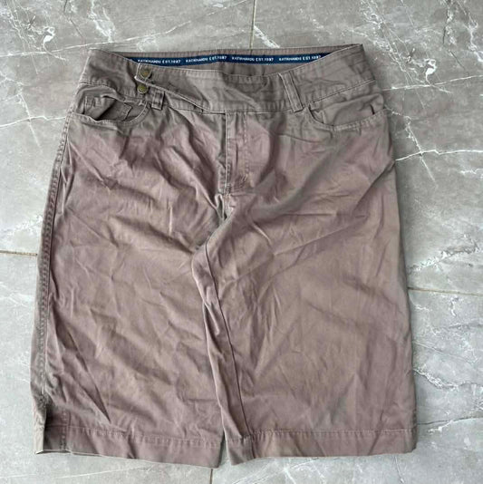 Y2K KATHMANDU BROWN CARGO SHORTS (14)