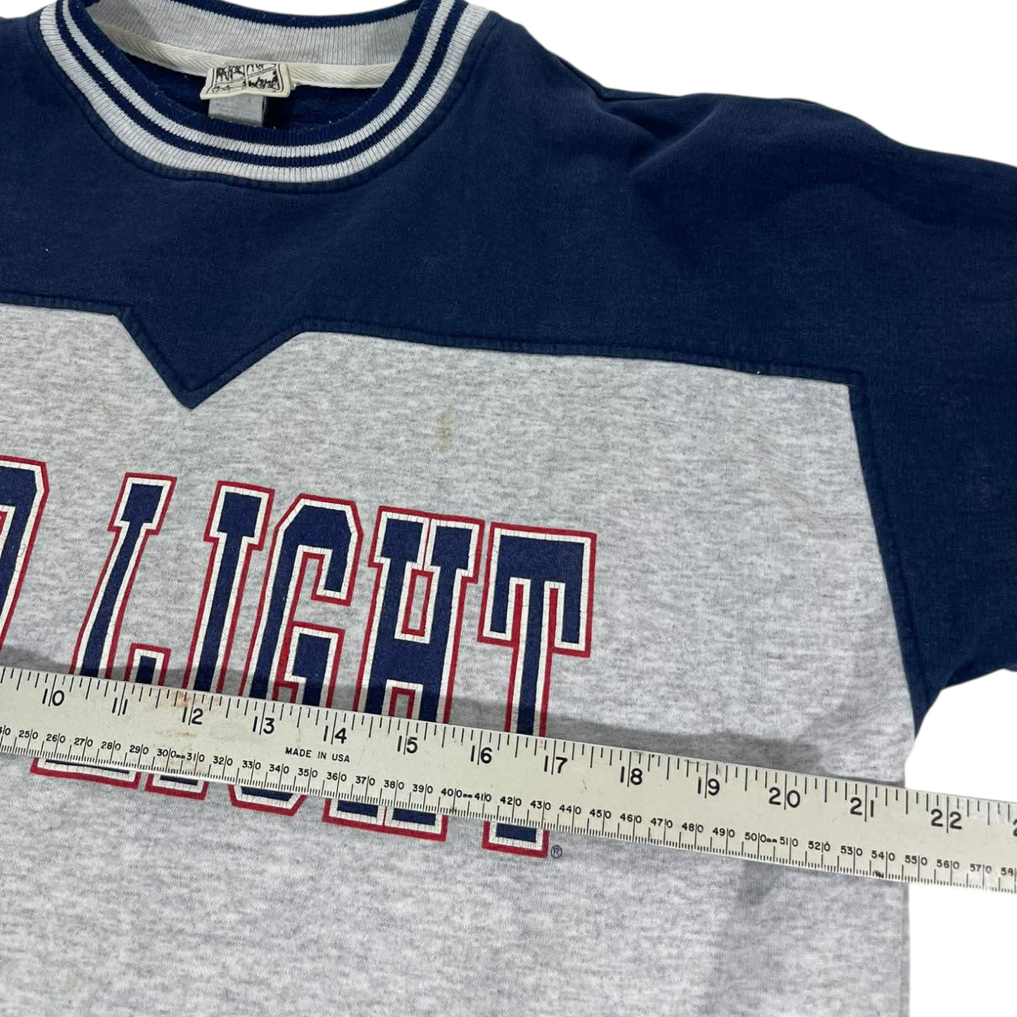 VINTAGE BUDLIGHT CREWNECK (M)