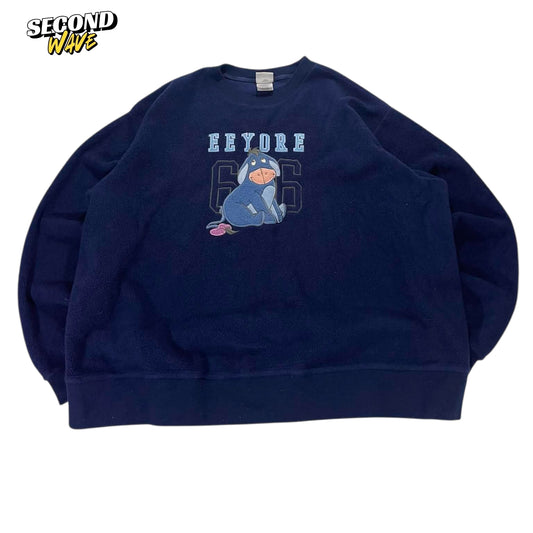 VINTAGE DISNEY EEYORE CREWNECK FLEECE (L)