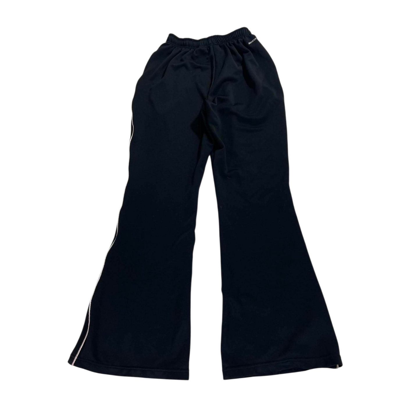 Y2K PINK NIKE FLARE BLACK TRACK PANTS (L) '9