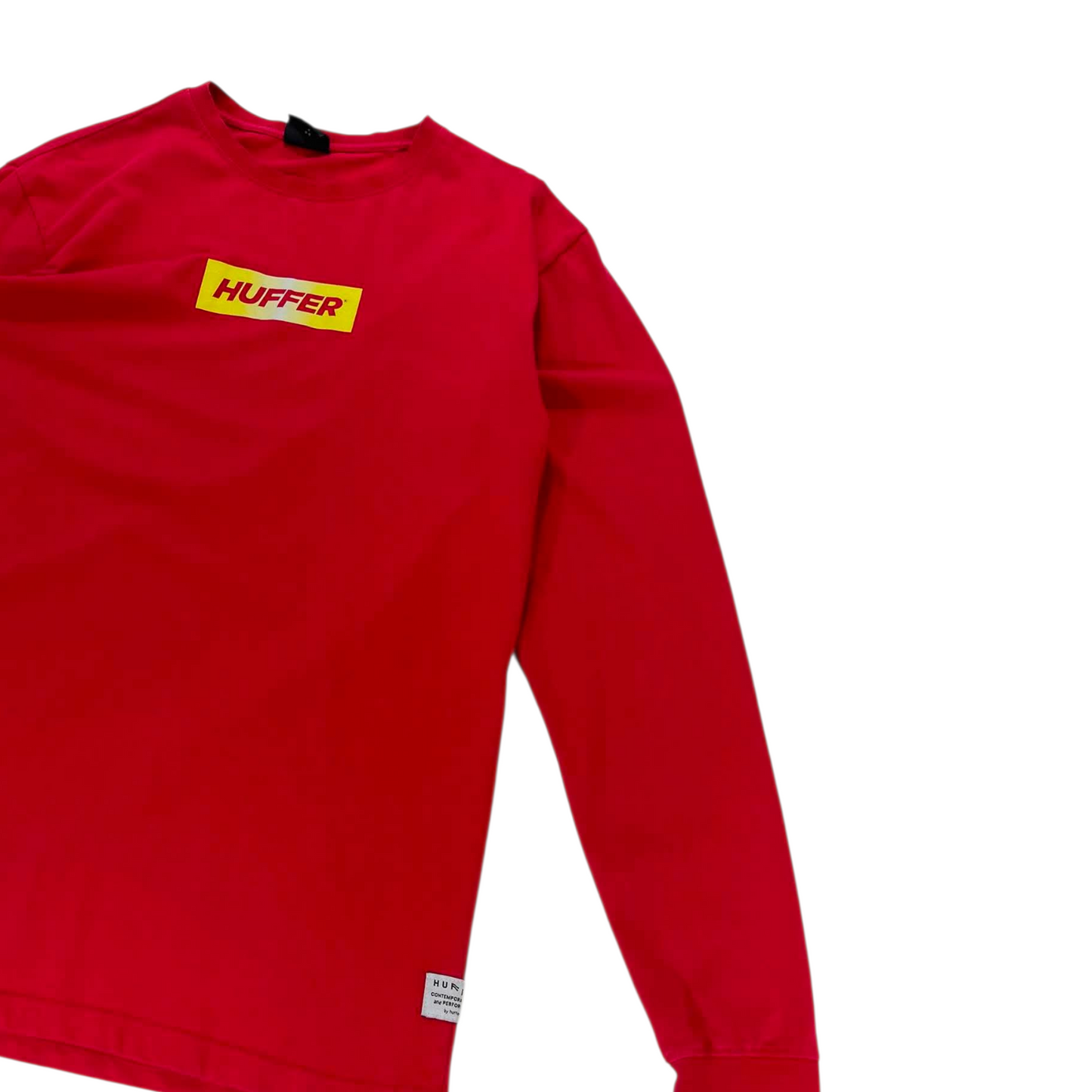HUFFER RED LONG SLEEVE SHIRT (S-M)