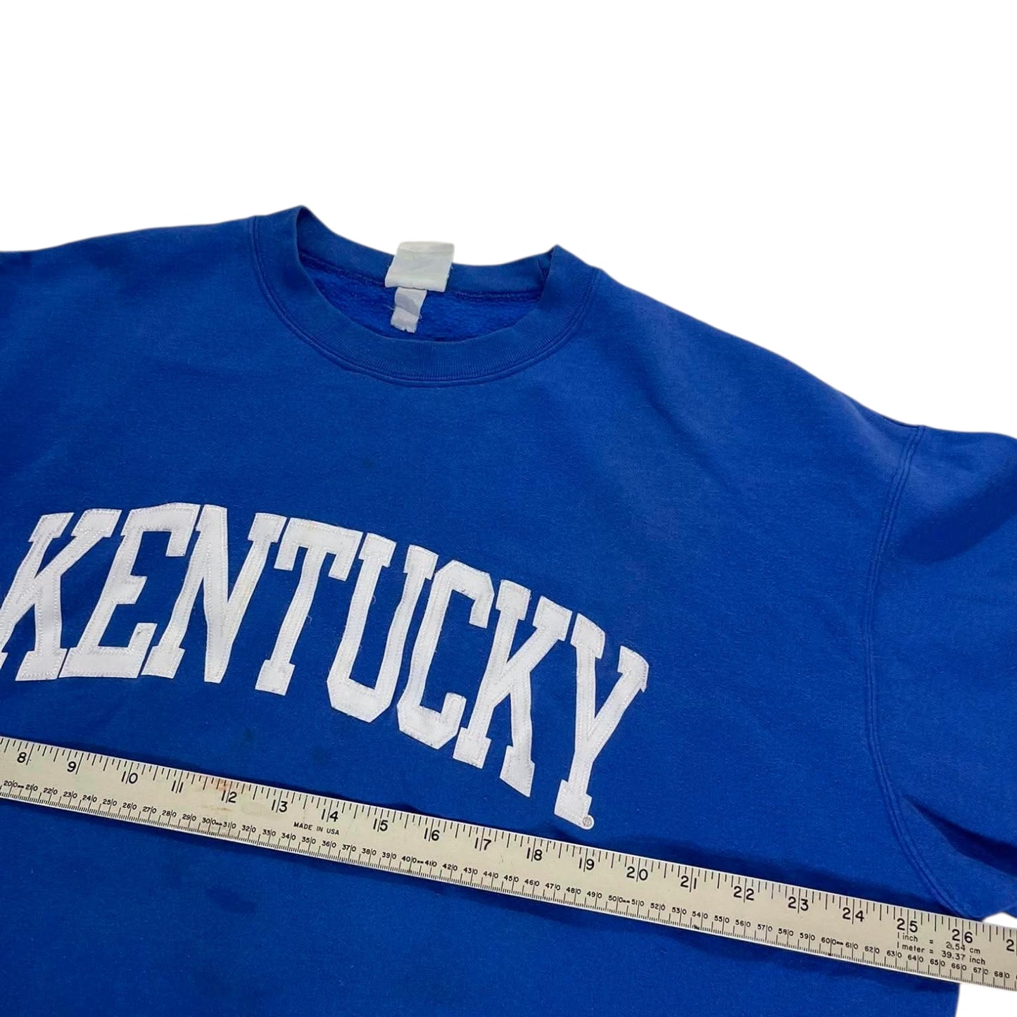VINTAGE CHAMPION BLUE KENTUCKY WILDCATS CREWNECK (L)